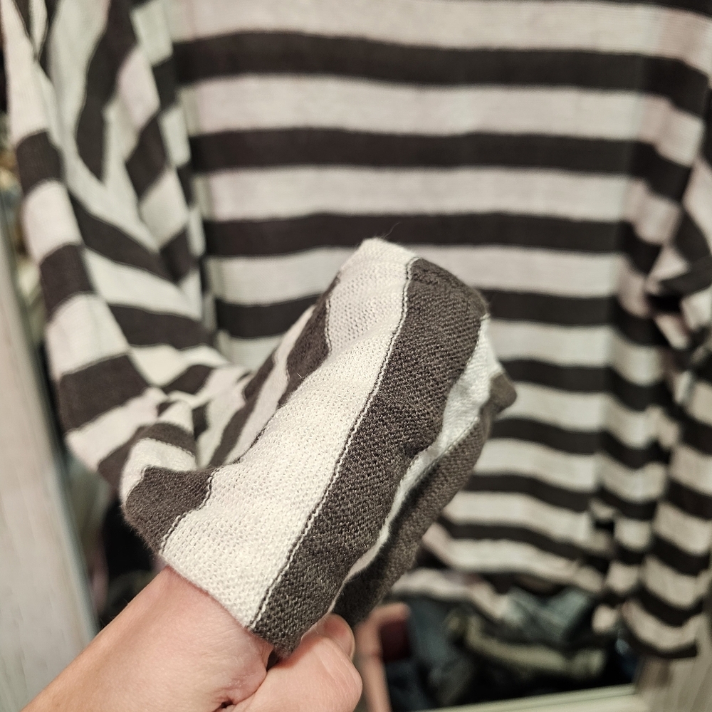 Eileen Fisher Organic Linen Dolman Sleeve Boxy Cozy Prarie CabinCore Top - Picture 7 of 16